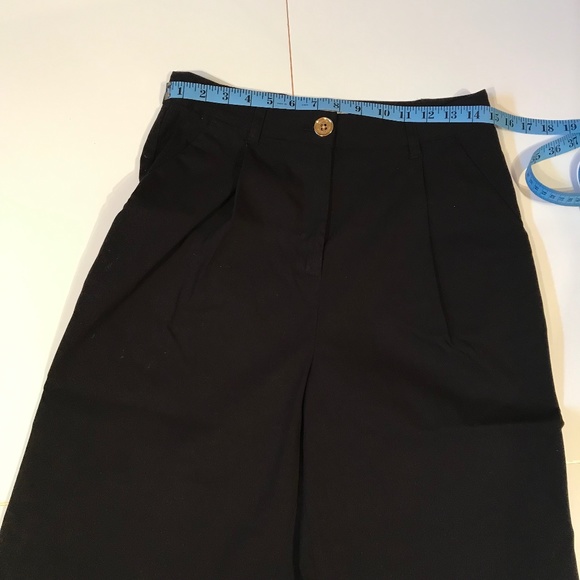 NWOT Celebrity Style Michael Kors Culottes Black Viscose Size 6 - Picture 6 of 15